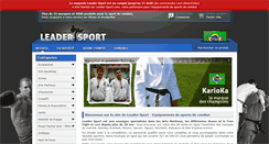 Desktop Screenshot of leader-sport.com